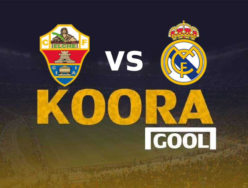 نتيجة مباراة ريال مدريد وإلتشي كورة جول اليوم 19-10-2022 في الدوري الإسباني